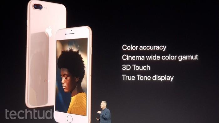 Lançamento do iPhone 8 e 8 Plus (Crédito: Tech Tudo)