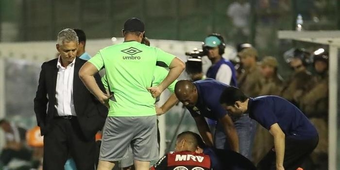 Com lesão, Everton pode desfalcar o Fla na final Copa do Brasil
