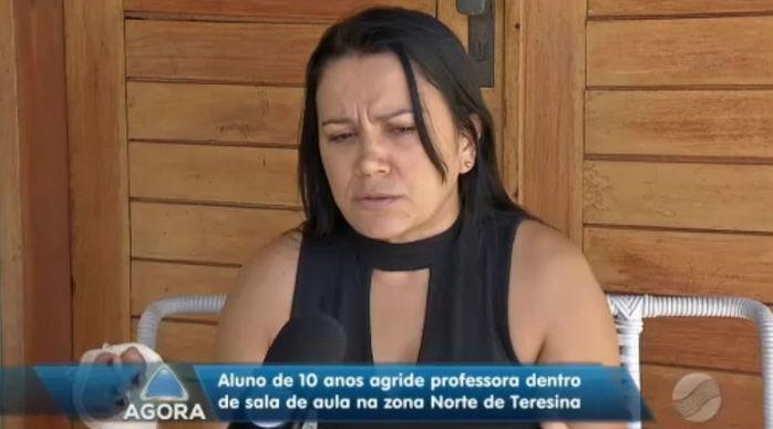 Professora Leila Lopes de Carvalho (Crédito: Rede Meio Norte)