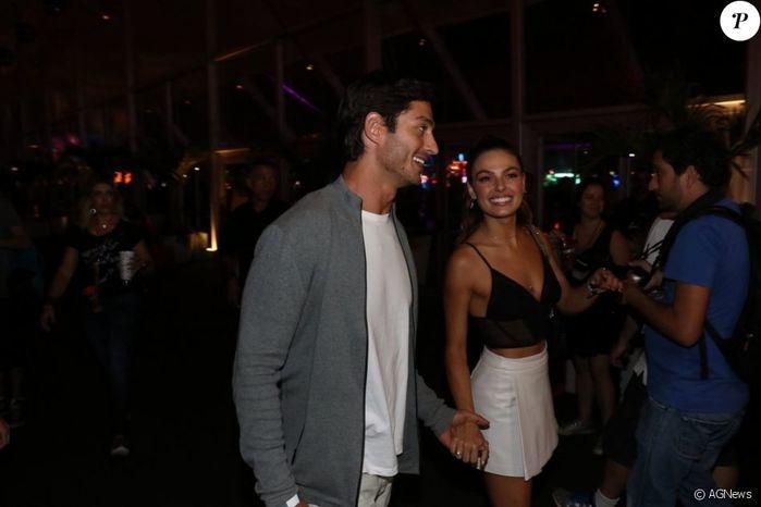 Isis Valverde e André Resende no Rock in Rio (Crédito: Agência News)