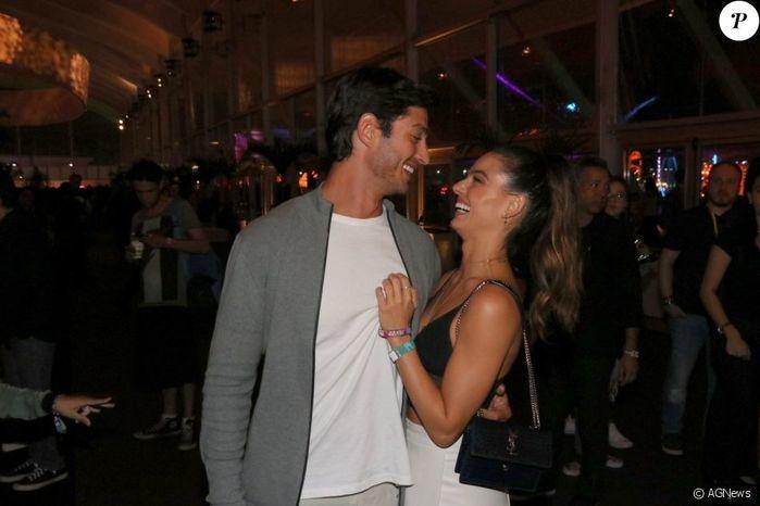Isis Valverde e André Resende no Rock in Rio (Crédito: Agência News)