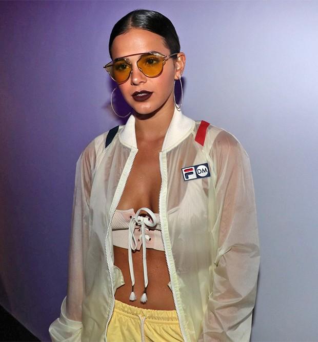 Marquezine vai a festival blindada por seguranças e causa tumulto (Crédito: Marcos Rosa)