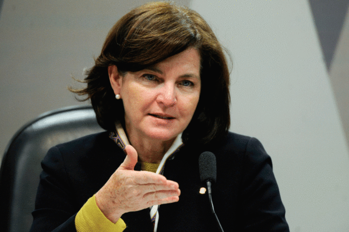 A procuradora da República Raquel Dodge, em julho, durante sabatina na Comissão de Constituição e Justiça do Senado ( (Crédito: Agência Estado)