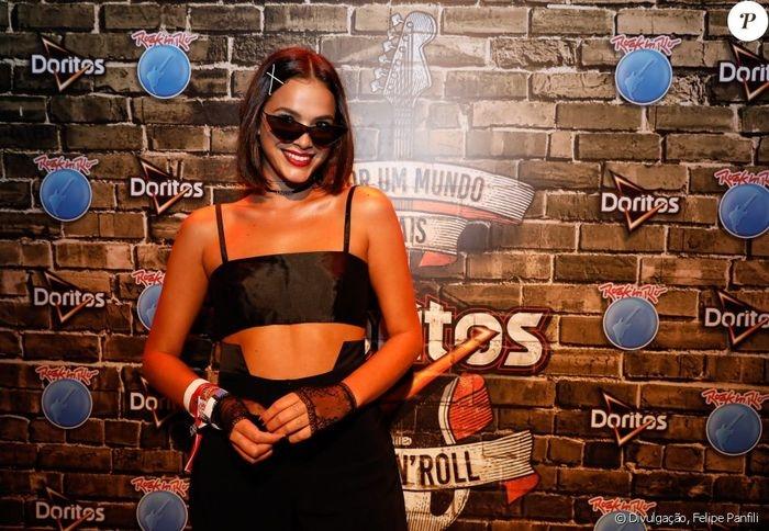Bruna Marquezine prestigia Rock in Rio