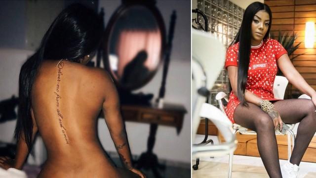 Ludmilla posta foto nua em Rede Social e fãs vão ao delírio (Crédito: Reprodução/Instagram)