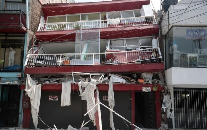 Forte terremoto atinge o México (Crédito: Ronaldo Schemidt/AFP)