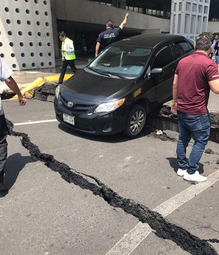 Forte terremoto atinge o México (Crédito: Ronaldo Schemidt/AFP)