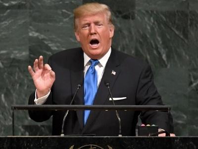 Na ONU, Donald Trump ameaça destruir `totalmente a Coreia do Norte`