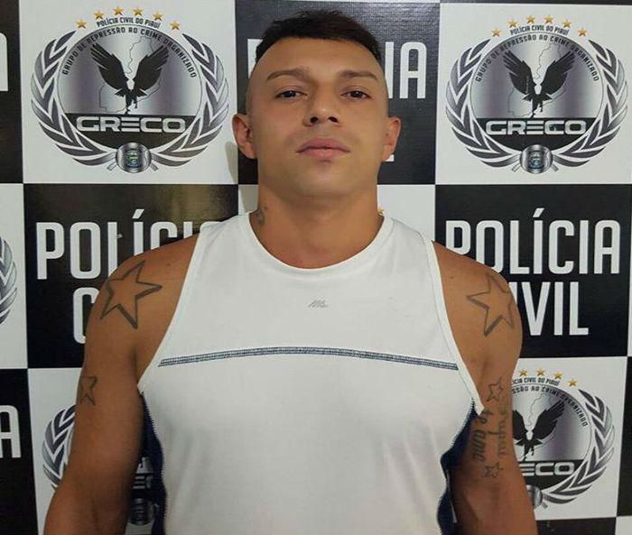 Jadson Melo de Sousa, acusado de chefiar quadrilha de roubo de cargas do Complexo do Alemão (Crédito: Polícia Civil)