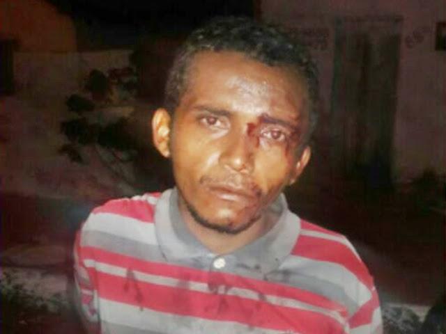 Bandido é espancado após tentar assaltar jovem em Parnaíba (Crédito: Reprodução)