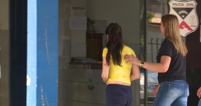 Vânia registrou boletim contra detenta