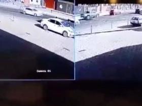 Imagens mostram empresária sofrendo sequestro relâmpago em Teresina