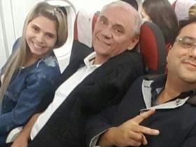 Namorada de Marcelo Rezende é acolhida por Geraldo Luís