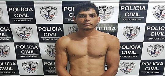 Acusado de latrocínio no estado de Goiás é preso em Araioses-MA