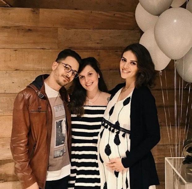 Junior Lima, Hariana Meinke e Monica Benini (Crédito: Reprodução/Instagram)