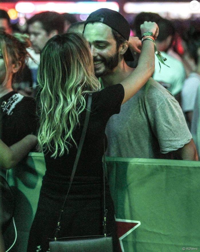 Thiago Rodrigues e Katrin Kenigsberg (Crédito: Agência News)
