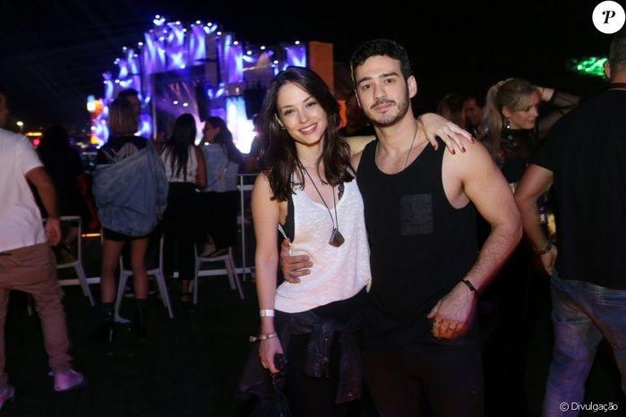 Rosanne Mulholland e Marcos Veras no Rock in Rio (Crédito: Agência News)