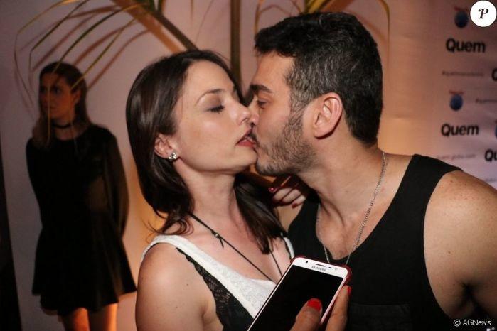 Rosanne Mulholland e Marcos Veras (Crédito: Agência News)