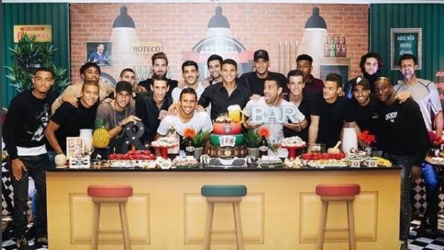Aniversário de Thiagto Silva (Crédito: Instagram)