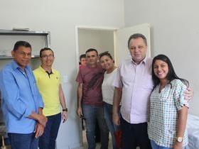 Júnior Percy e Secretário Estadual de Saúde visitam Pronto Socorro