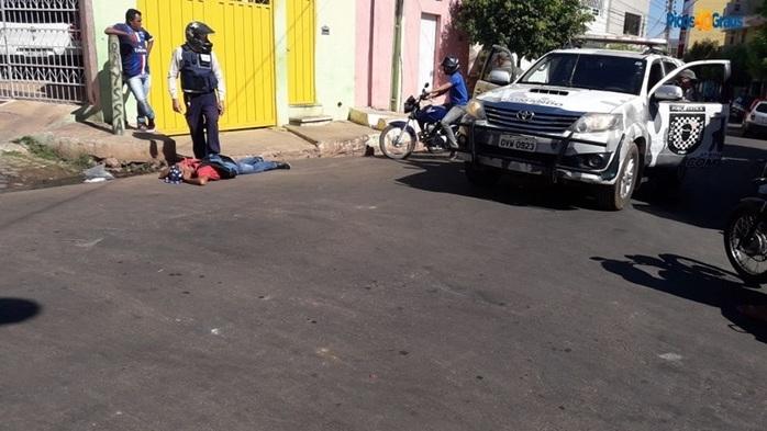 O acusado já tem passagens pela polícia (Crédito: Picos 40 Graus)