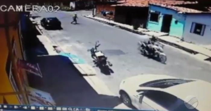 Criminoso está sendo procurado pela polícia (Crédito: Reprodução/TV Meio Norte)