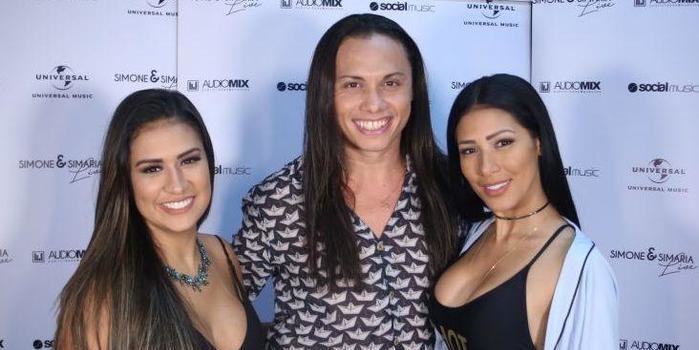 Travesti na TV, Silvero Pereira causa ao lado de Simone e Simaria