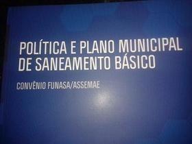 Prefeitura inicia Plano Municipal de Saneamento Básic