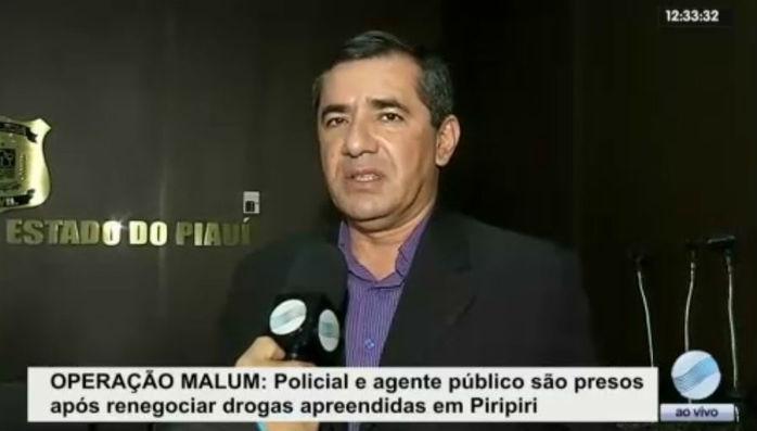 Delegado Willame Moraes. do GRECO (Crédito: Rede Meio Norte)