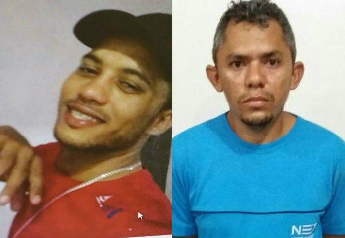 Wallisson Jhonatan Rodrigues de Sousa e Iranilson Pereira dos Santos (Crédito: Reprodução)