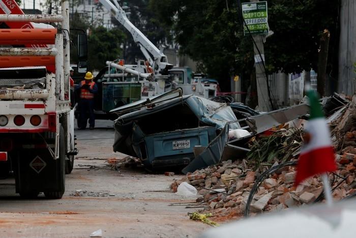 Terremoto causa estragos no México (Crédito: Carlos Jasso/Reuters)