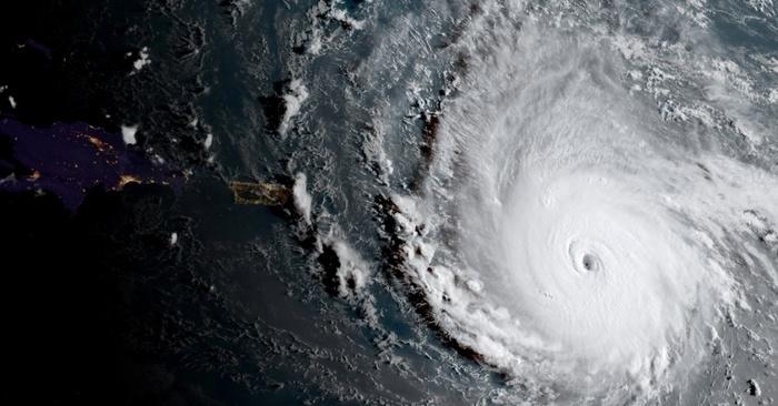 Furacão Irma (Crédito: Nasa)