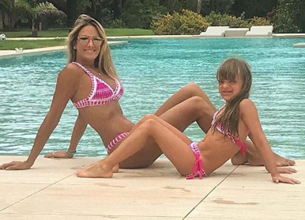 Ticiane Pinheiro e filha Rafinha Justus (Crédito: Reprodução/ Instagram)