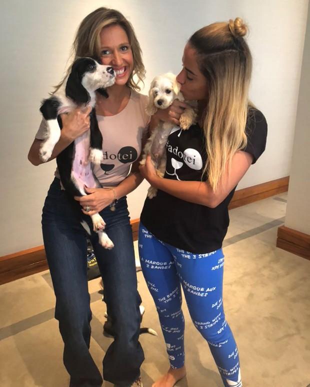 Luisa Mell e Anitta (Crédito: Divulgação)