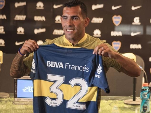 Carlitos Tévez afirma que passou sete meses de férias na China