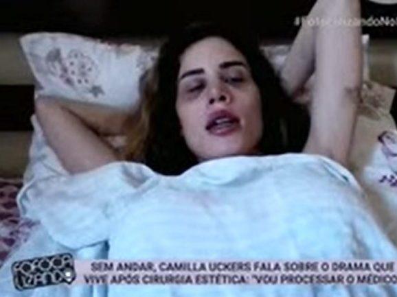 Uckers está andando de cadeira de rodas e vai processar médico