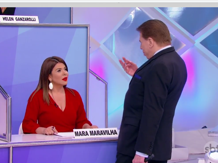 Silvio Santos expulsa Mara Maravilha do Jogos dos Pontinhos