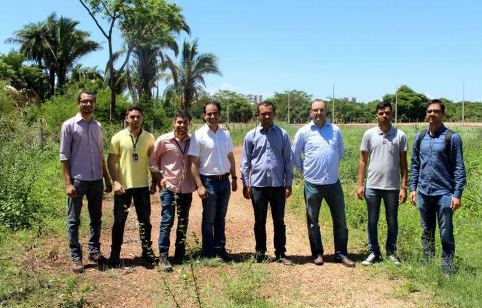Engenheiros visitam obra da nova sede do Tribunal de Justiça (Crédito: TJ-PI)