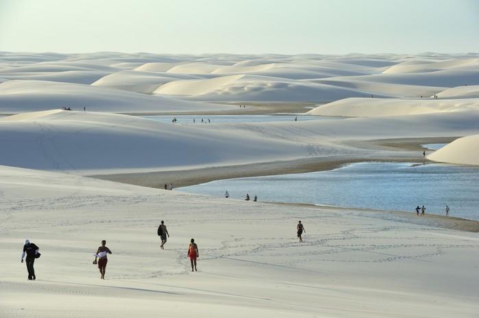 Parque Nacional dos Lençóis Maranhenses (Crédito: Reprodução)