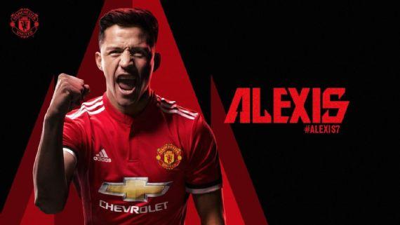 Alexis Sánchez é o novo reforço do Manchester United (Crédito: Reprodução)