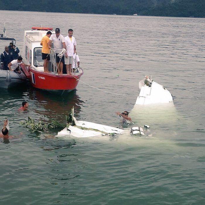 Avião caiu em Paraty (RJ)