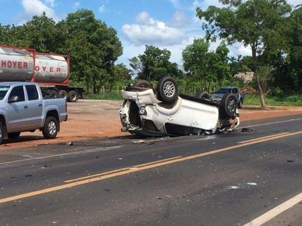 Veículo envolvido no acidente na BR-316 (Crédito: Eliaslacerda.com)