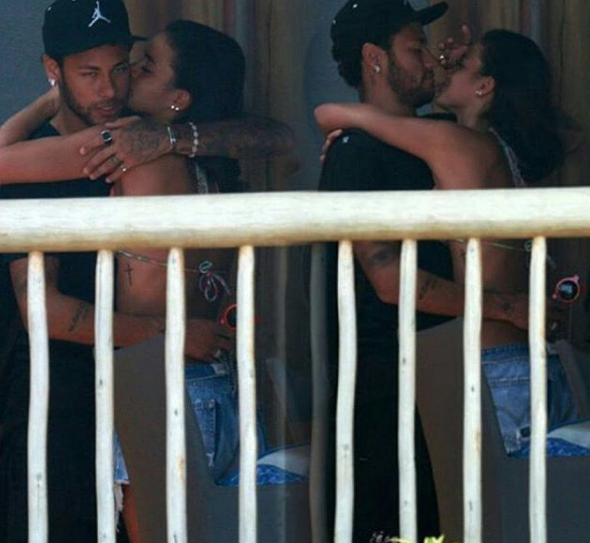 Marquezine se emociona ao se despedir de Neymar em Noronha