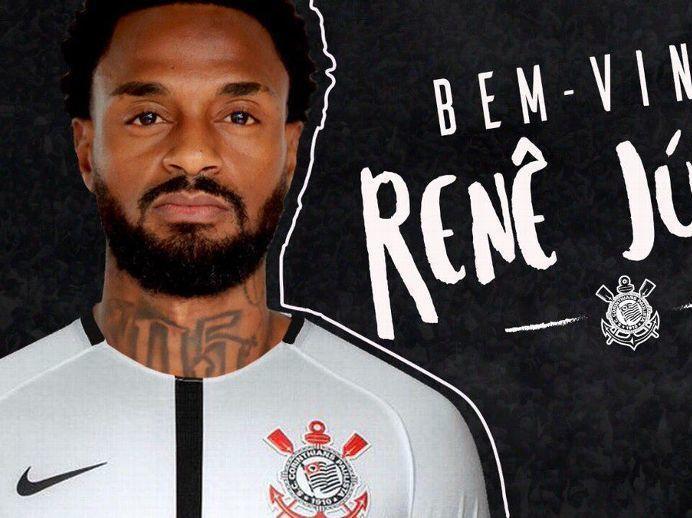 Corinthians oficializa a contratação do volante Renê Júnior