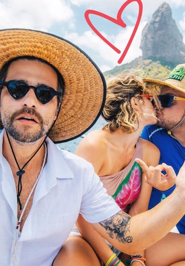 Giovanna Ewbank beija melhor amigo e Bruno Gagliasso posta foto