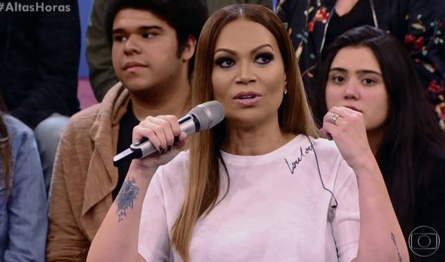 Solange Almeida fala sobre sexo no Altas Horas: “Sou ninfa”