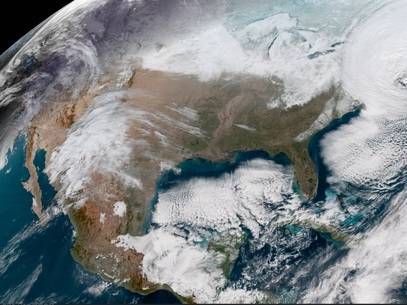 EUA apresentam temperaturas menores que a do Ártico