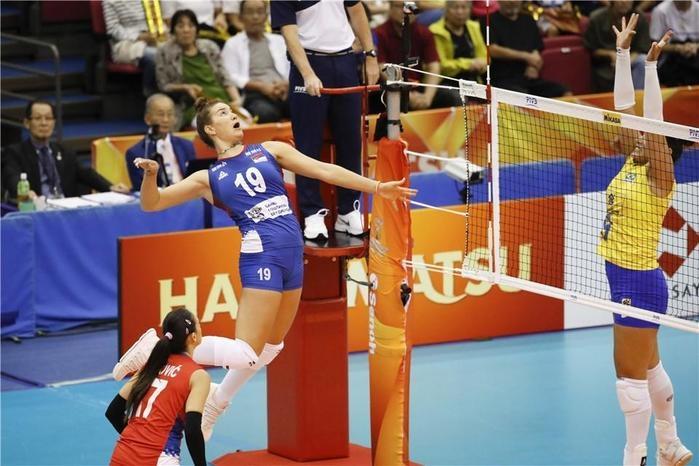 Equipe não foi bem na partida desta segunda-feira (Crédito: Divulgação/FIVB)