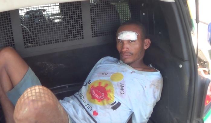Acusado de agredir a esposa (Crédito: Reprodução/TVMN)