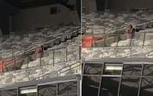 Casal é flagrado fazendo sexo em arquibancada no estádio Mineirão
